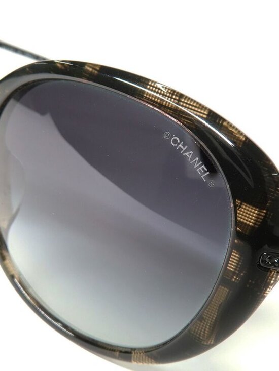 Chanel CC Logo Sunglasses Black main image 4